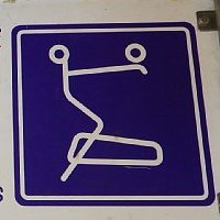 顔に見えた