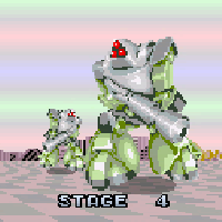 スペースハリヤーに出てくる敵キャラ・ドム