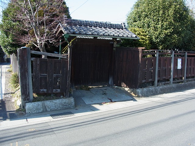  岩槻藩　武家屋敷の門 