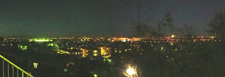  板橋区からさいたま新都心方面の夜景 