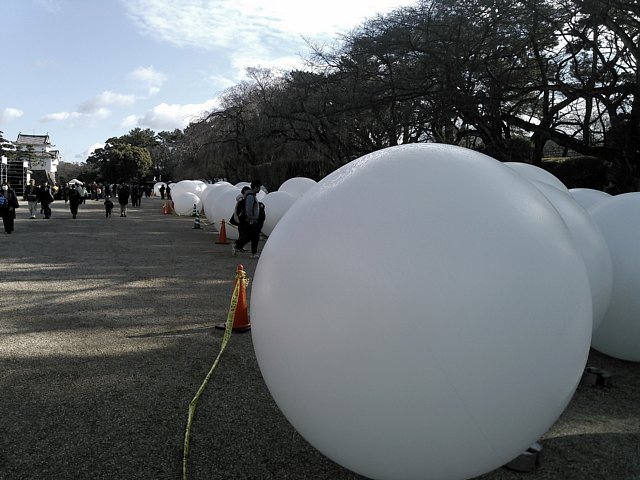 西の丸はイベント中