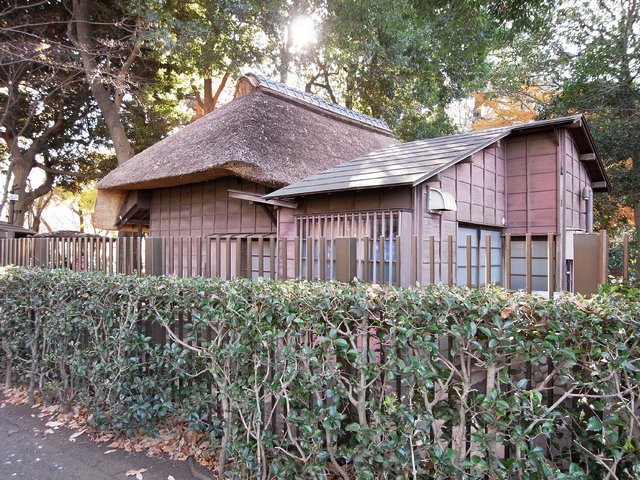 蘆花恒春園　徳富蘆花旧宅　母屋