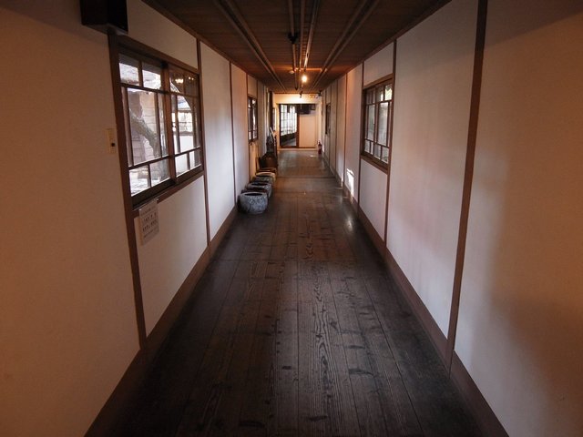 蘆花恒春園　徳冨蘆花旧宅　渡り廊下