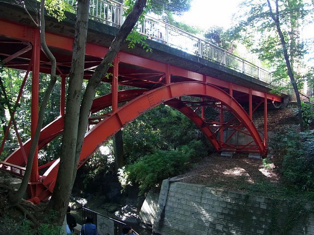 等々力渓谷　ゴルフ橋