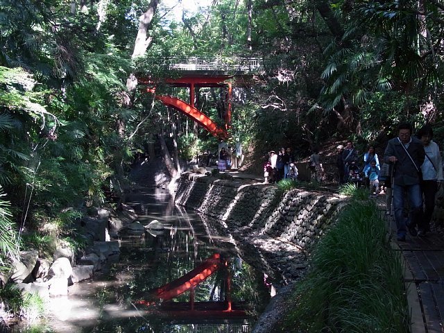 等々力渓谷　ゴルフ橋