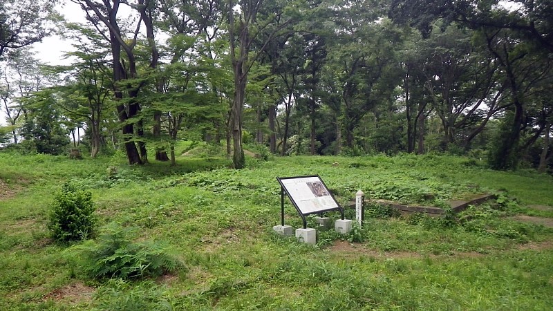  武蔵松山城　本丸 