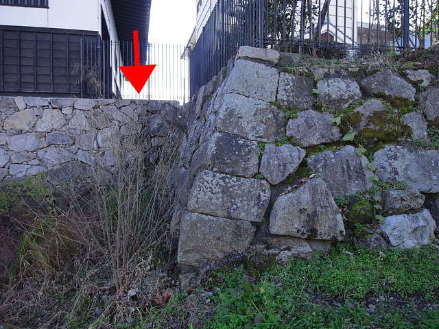 膳所城　二の丸復元石垣