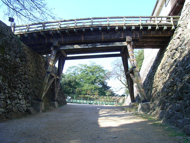  彦根城　廊下橋 