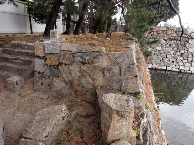 広島城　明治～戦前の修復箇所か？