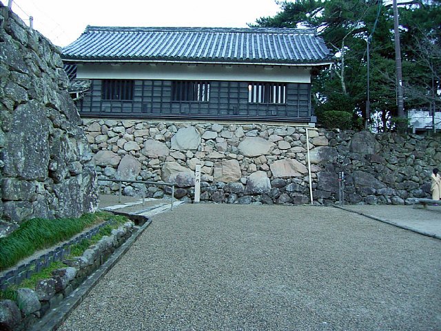松江城　一の門