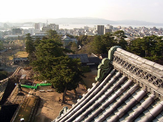 松江城 天守からの眺望