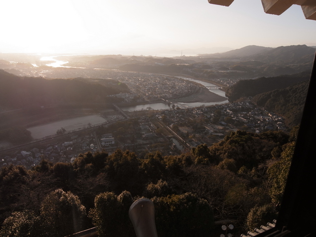 岩国城 模造天守からの眺望