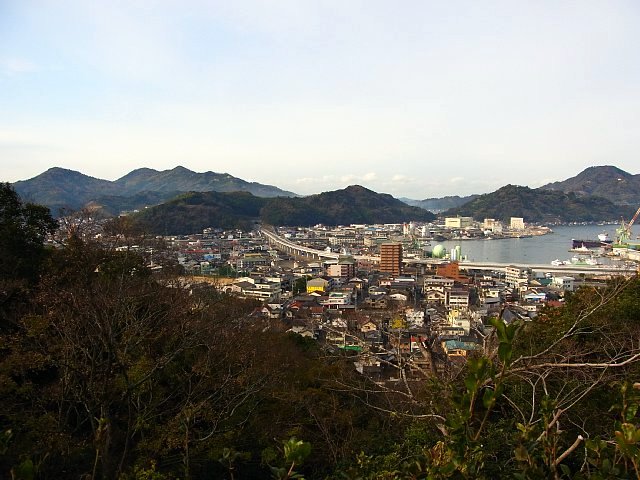  宇和島城　天守からの眺望 