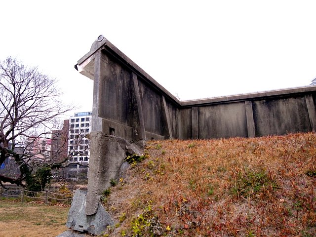 福岡城　模造塀
