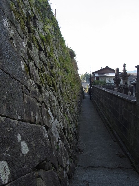  延岡城　石垣 