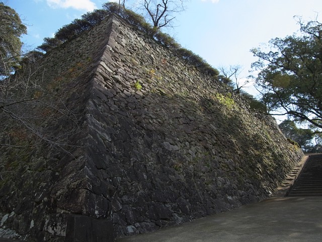 延岡城　千人殺しの石垣