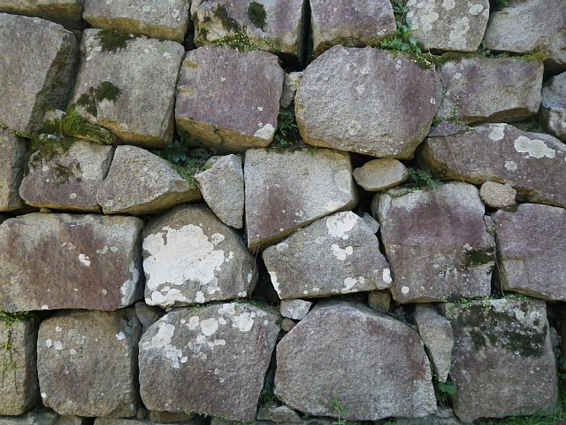  高鍋城　石垣 