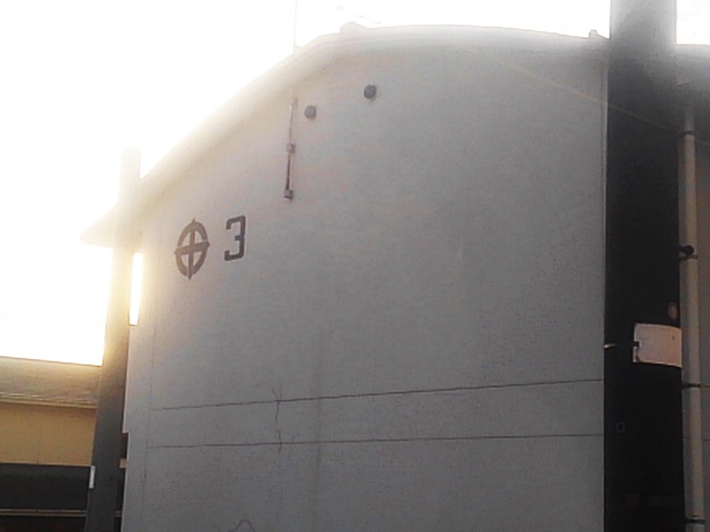 建物のマークに丸十字