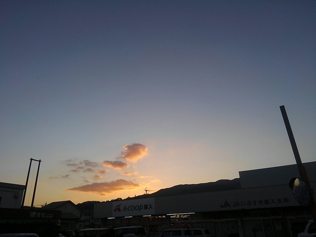 夕焼け